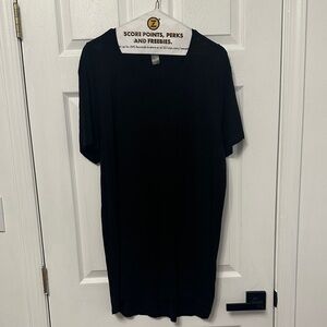 Classic Black Long Men's T-Shirt